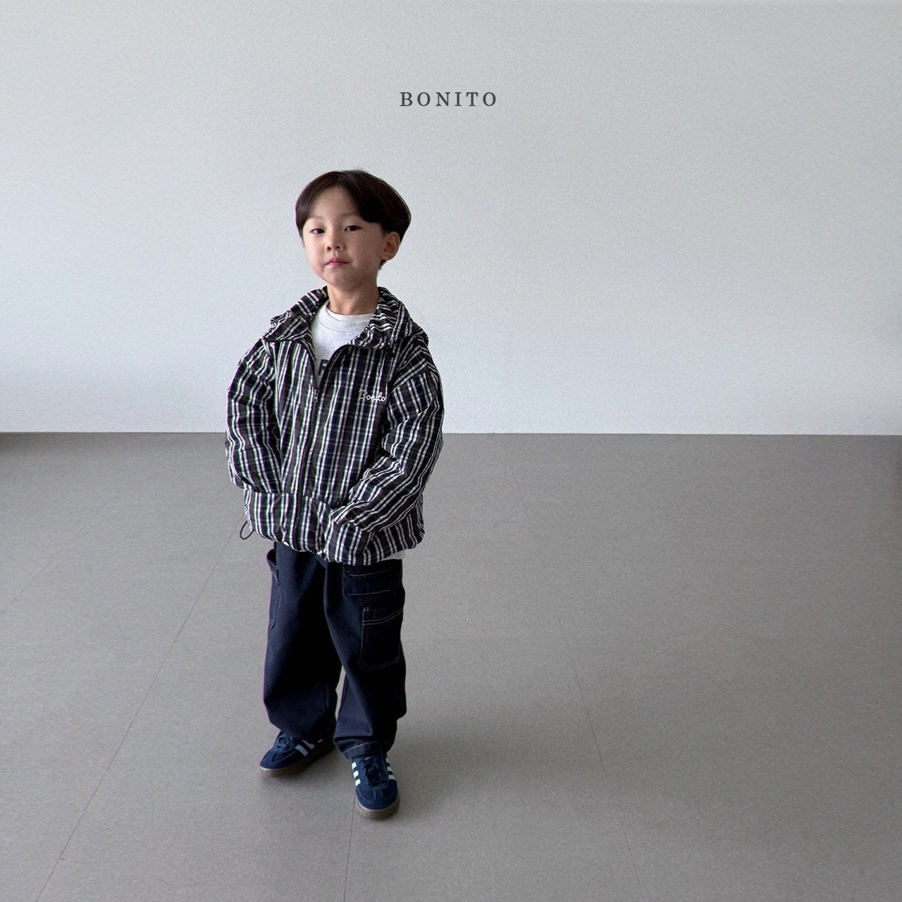 韓國童裝 25秋| BT25347 WINDBREAKER 親子裝 (70-140CM)