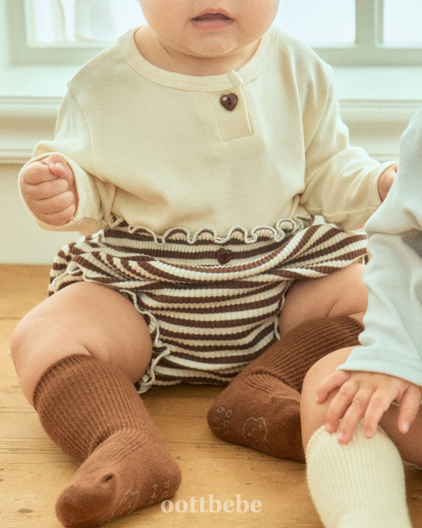 韓國童裝 | OT25355 Baby Top and Bottom Set