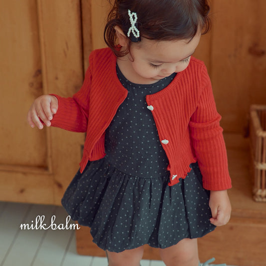 韓國童裝 26秋| MK02 Pumpkin Dress 連身裙
