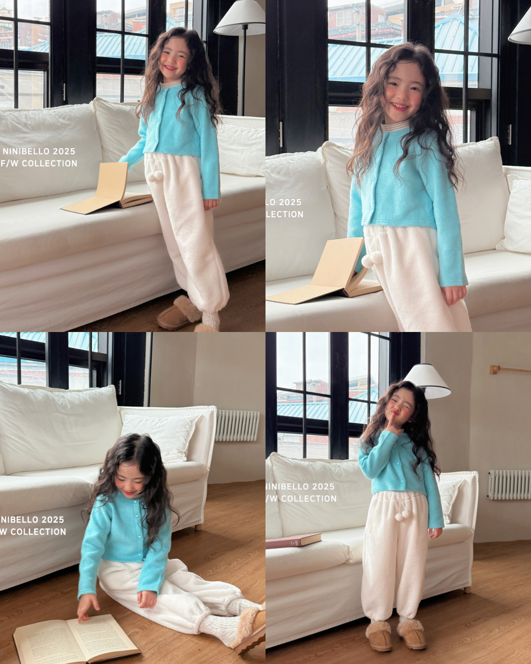 韓國童裝 25秋冬 | NB25431 Snowy Pants