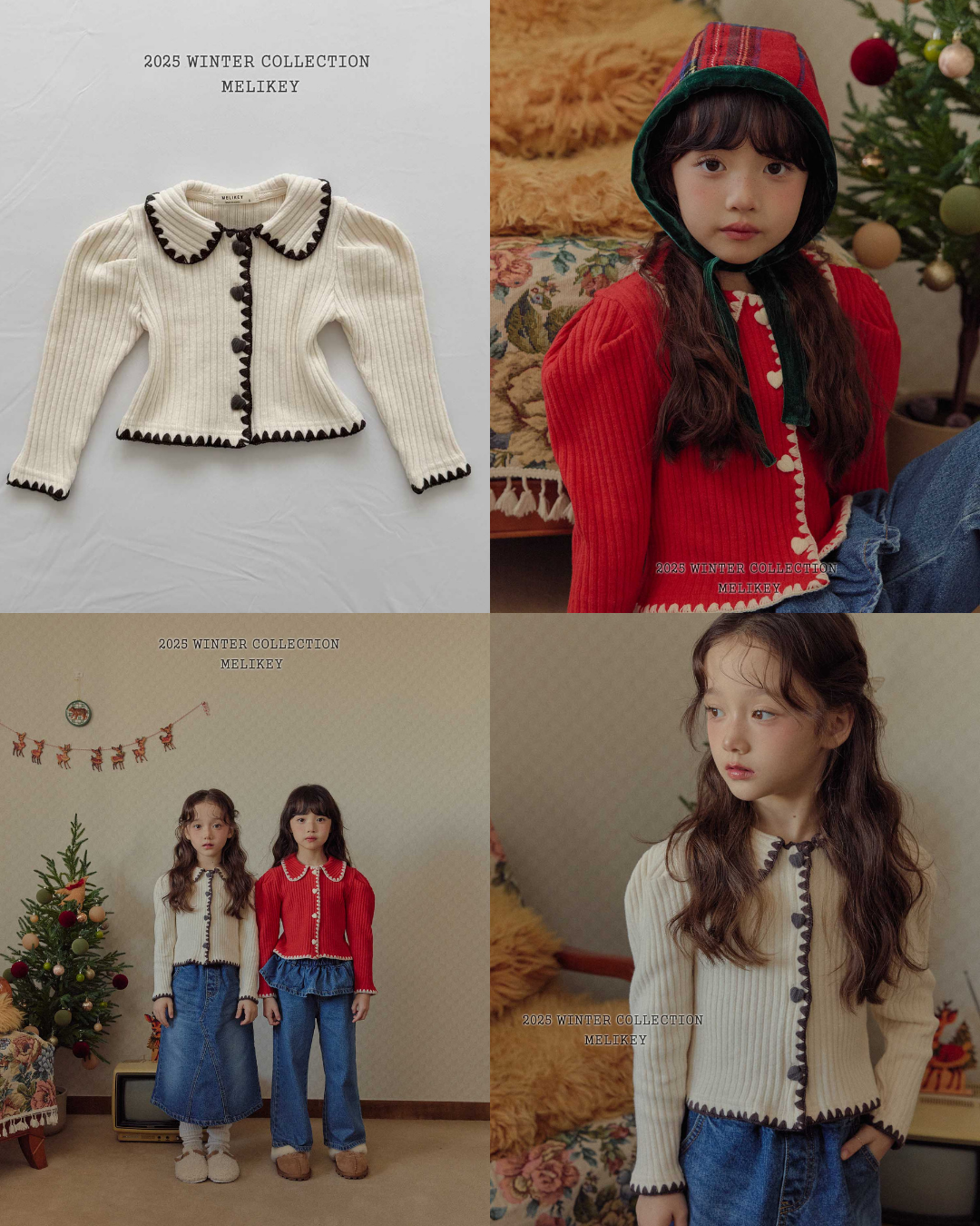 韓國童裝 25秋冬 | ME25441 Knit Top