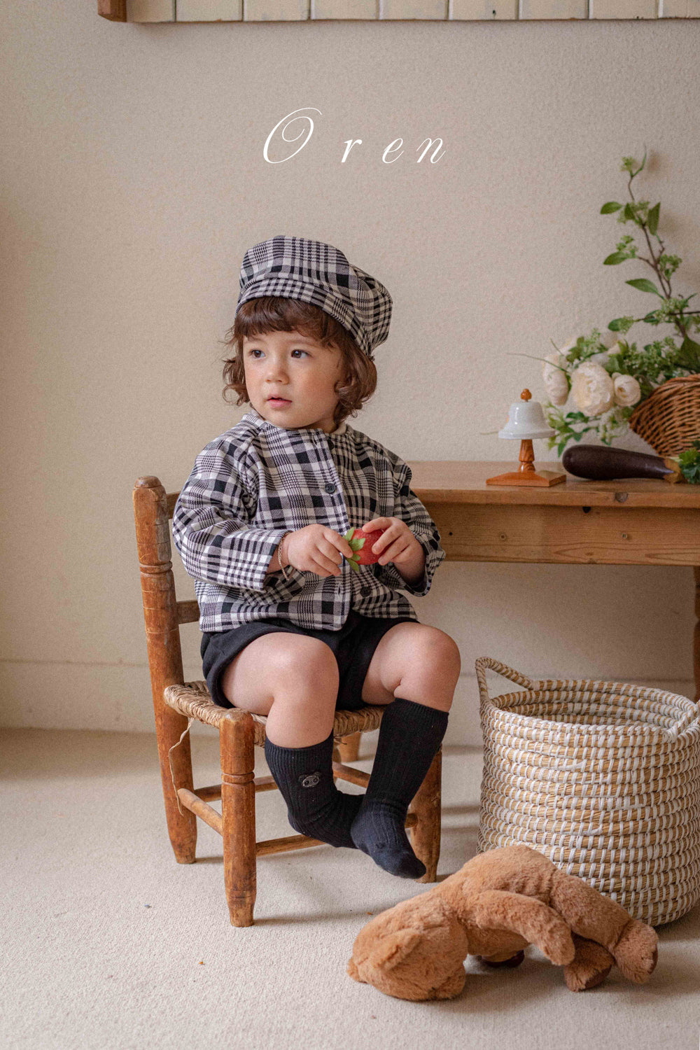現貨▷ OREN Check Cardigan