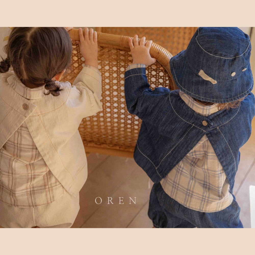 現貨▷ 韓國童裝 25春 | OR25157 TOP AND BOTTOM SET (95-100cm)
