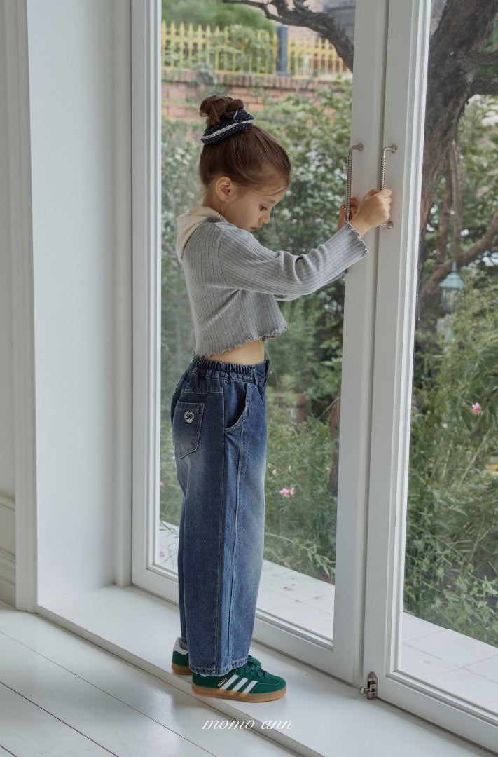 韓國童裝 26秋| MN04 Pleated Jeans 牛仔褲 (90-140)