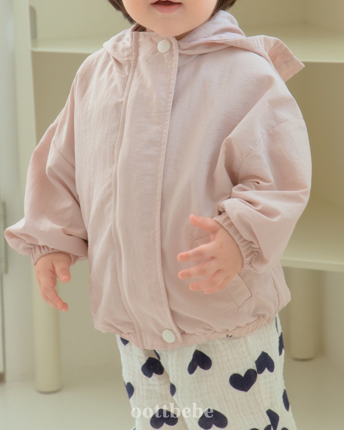 韓國童裝 | OT25310 Hooded Jumper