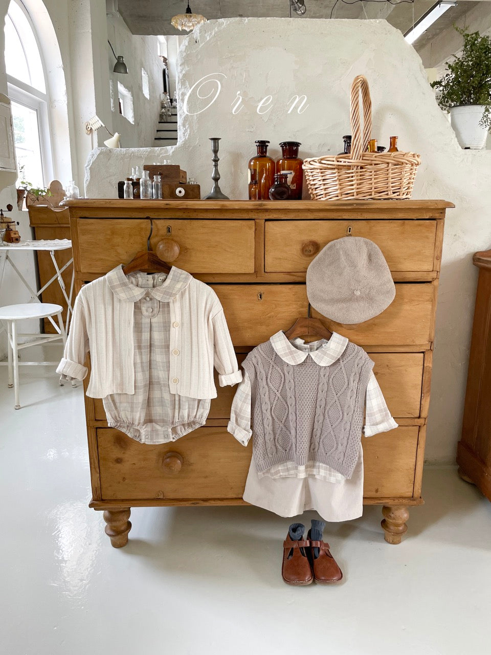 韓國童裝 25秋 | OR25321 Knit Vest