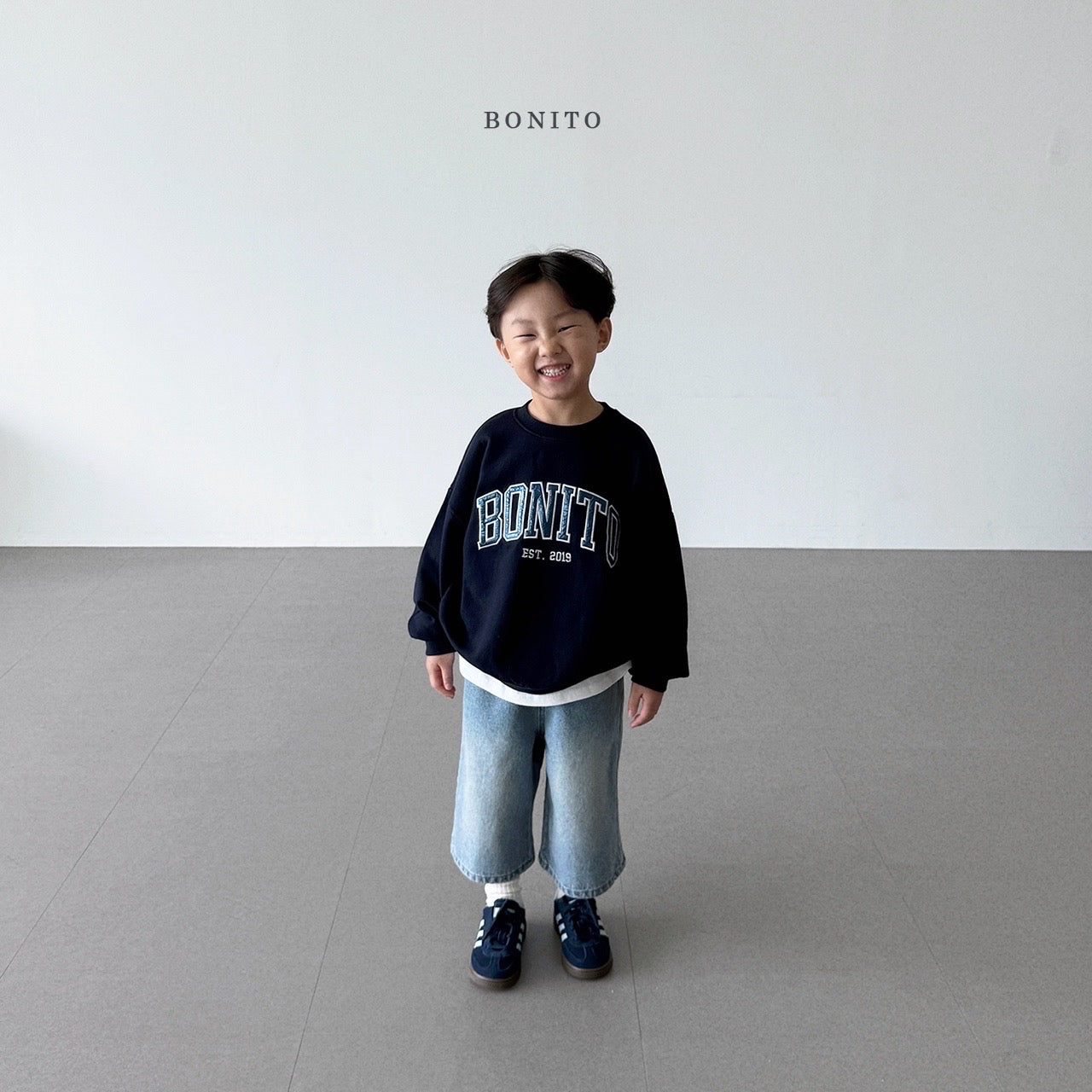 韓國童裝 25秋| BT25316 BONITO SIGNATURE MTM (70-140CM) (副本) (副本)