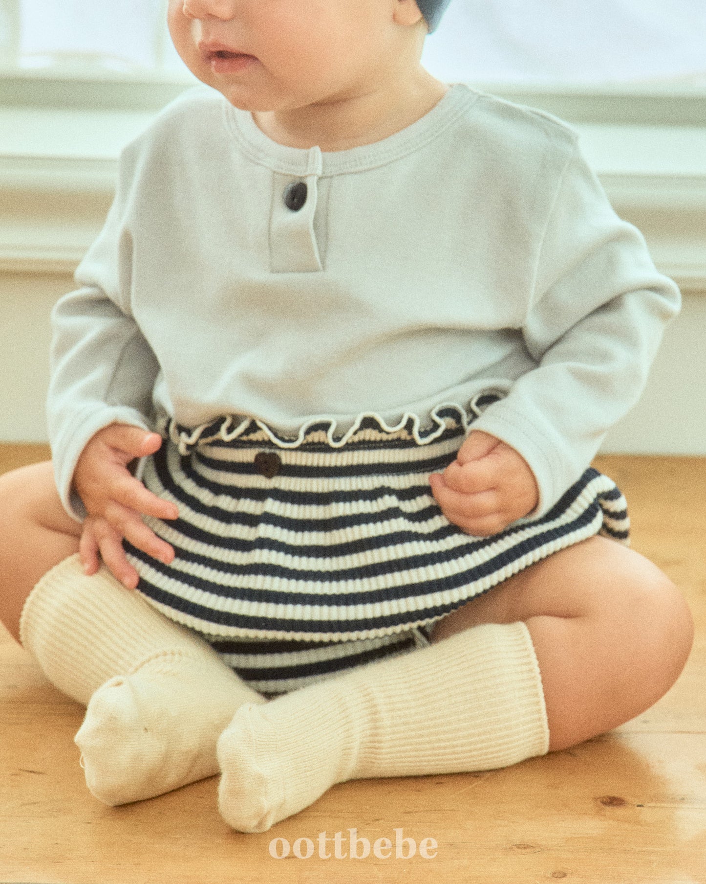 韓國童裝 | OT25355 Baby Top and Bottom Set