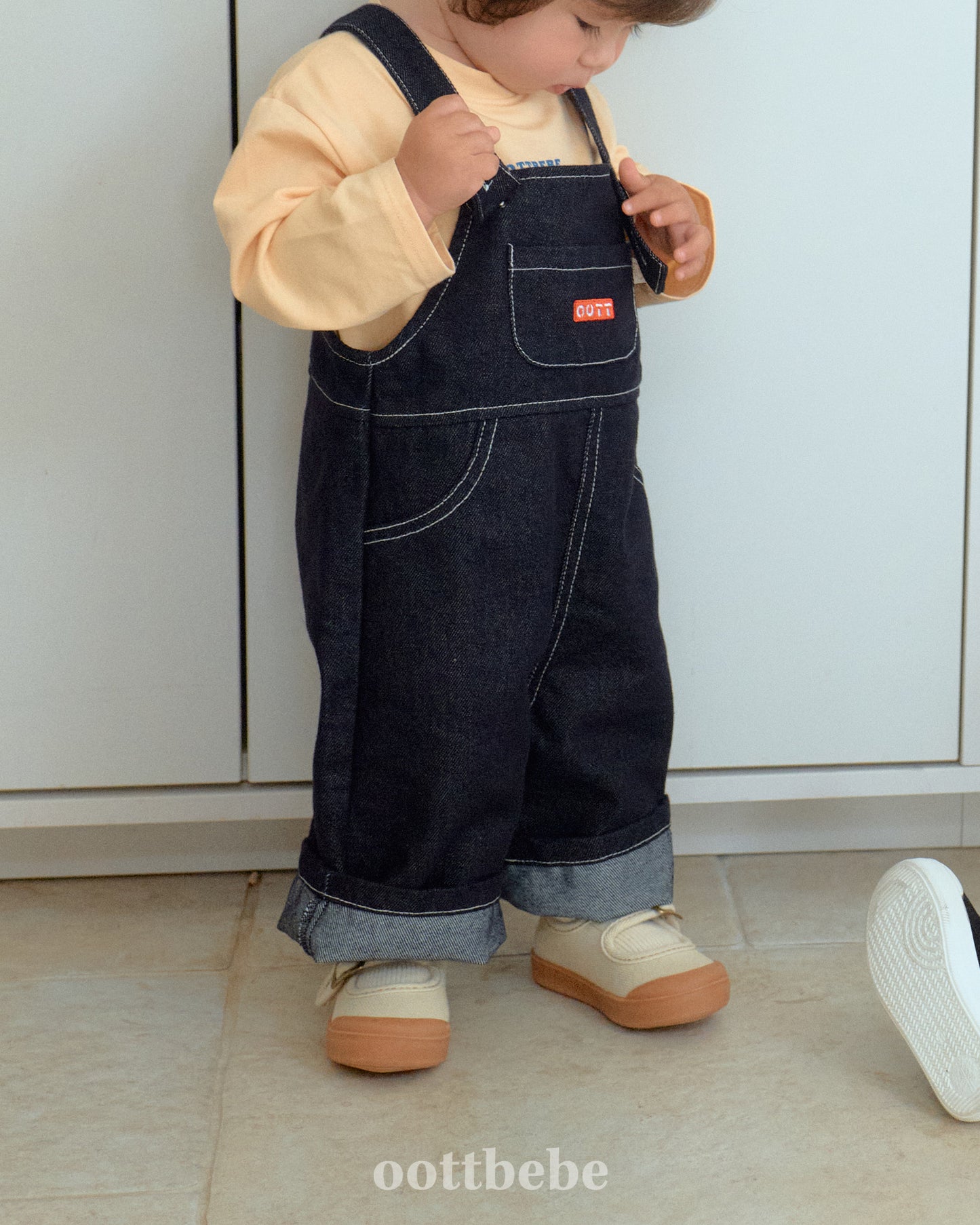 韓國童裝 | OT25327 Denim Overall