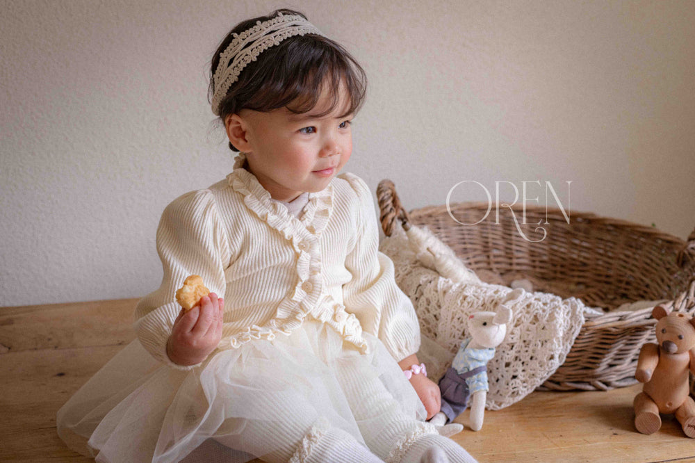 現貨▷ Oren Baby Cardigan & Tutu Skirt Leggings (80)