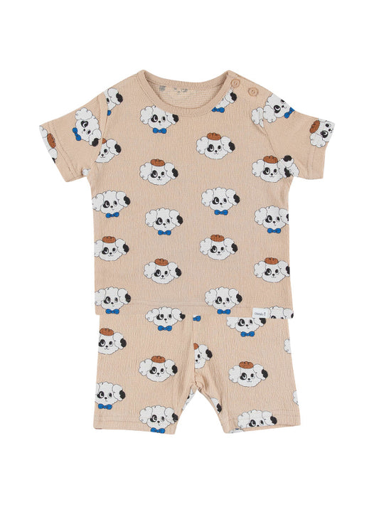 25SS 室內服團購 (30/9截單) SALE 無瑩光棉質短袖室內服 SS34