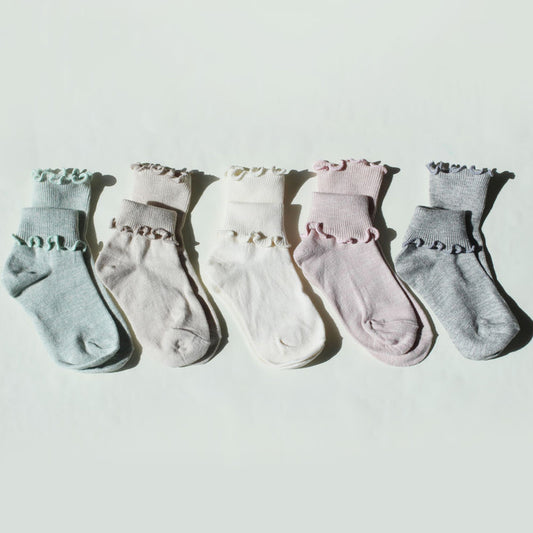 現貨▷ 韓國童裝 童襪 Pantone Sock Set of 5 (5對一組)