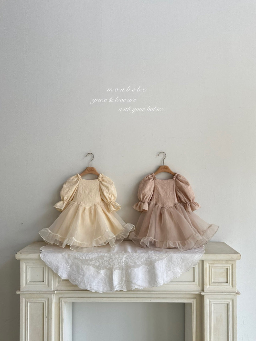 韓國童裝 25春| MB25107 LEAH DRESS KIDS OPS