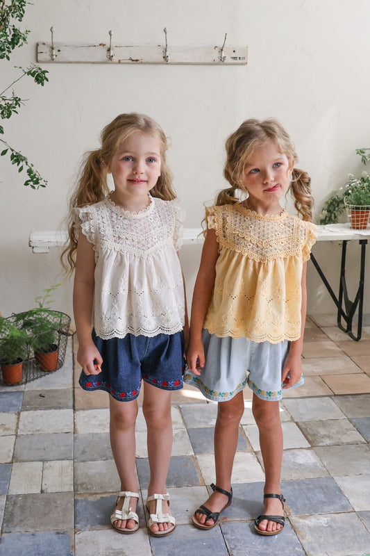 韓國童裝 26夏| FU25 Billy Denim Pants 比利牛仔短褲 (90-140cm)