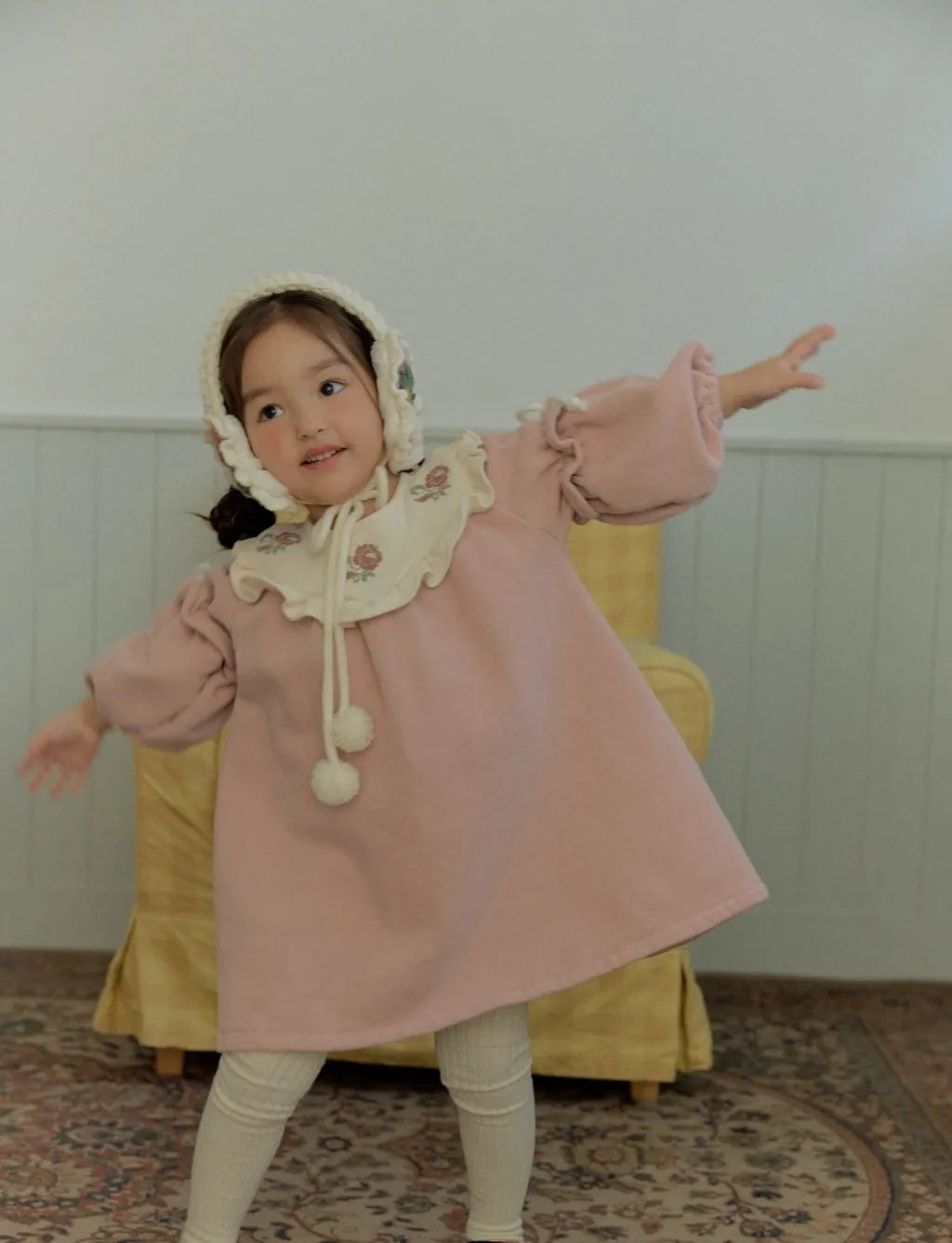 現貨▷ 韓國童裝 25秋冬 | OR25571 Verona Embroidered OPS (90)