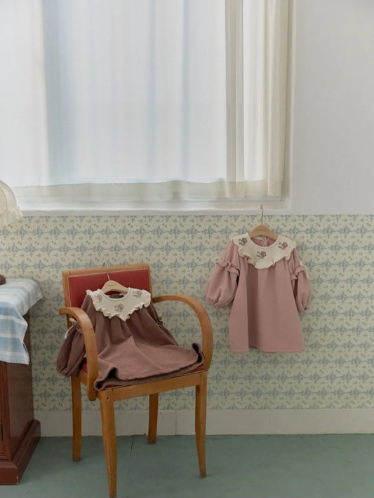 現貨▷ 韓國童裝 25秋冬 | OR25571 Verona Embroidered OPS (90)