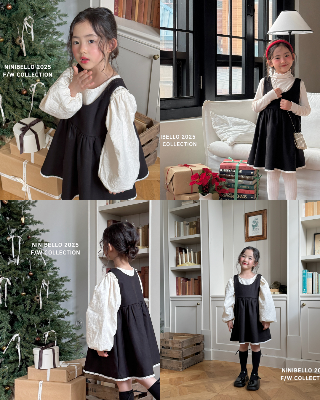 韓國童裝 25秋冬 | NB25435 Dress