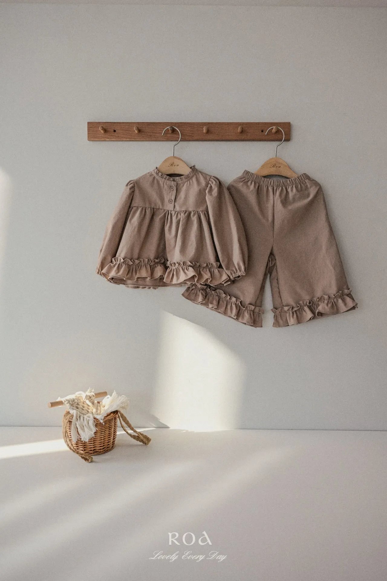 韓國童裝 26春 | RO04 Square Scrunch Set (80~120cm)