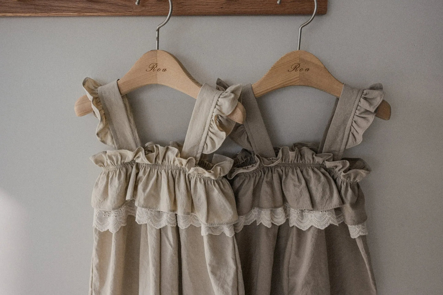 韓國童裝 26春 | RO17 Lace Frill Suspender (80~120cm)