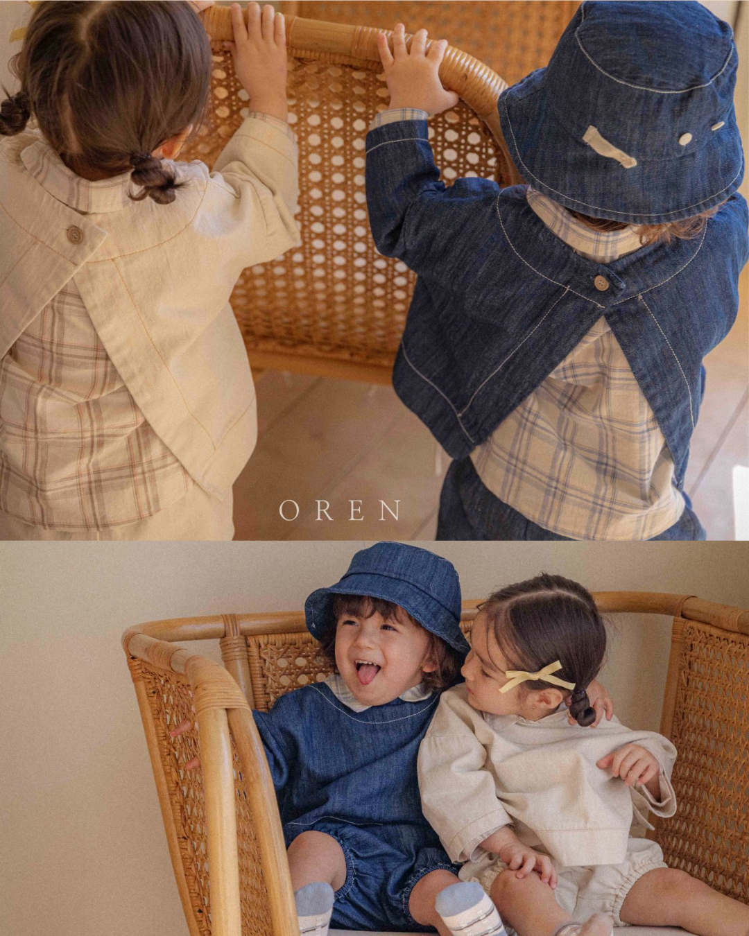 現貨▷ 韓國童裝 25春 | OR25157 TOP AND BOTTOM SET (95-100cm)