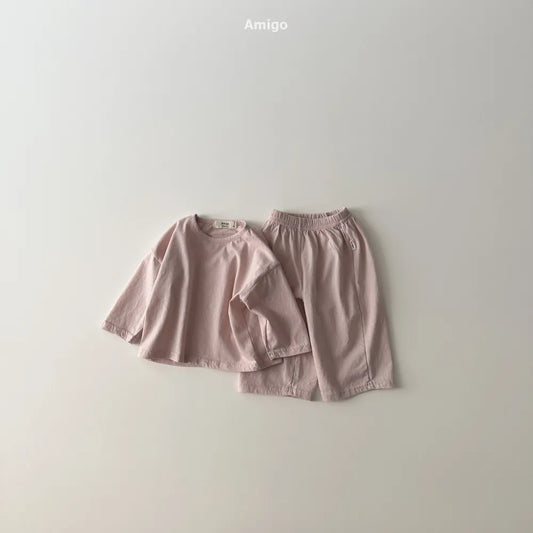韓國童裝 26春 | AM51 Comfy Set (80~120cm)