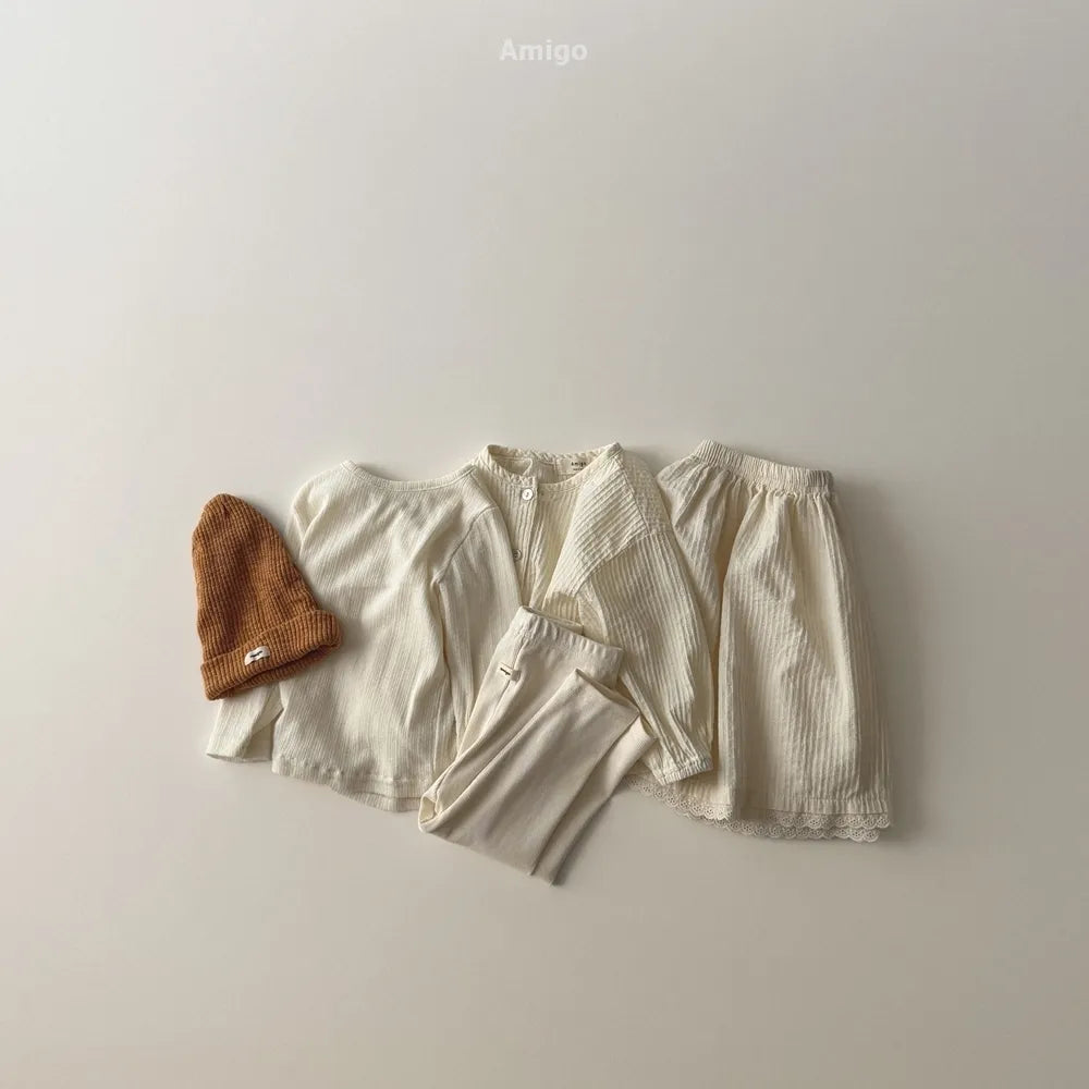 韓國童裝 26春 | AM11 Soft Tee (80~120cm)