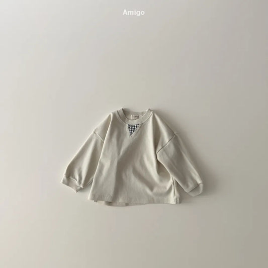 韓國童裝 26春 | AM12 Triangle Tee (80~120cm)