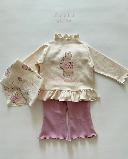 韓國童裝 26春 | AO26116 Rabbit Blouse