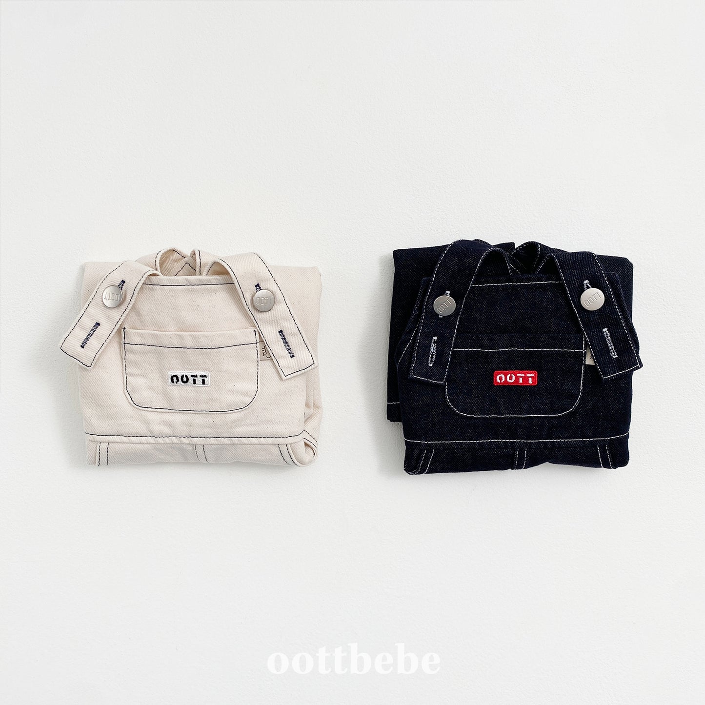 韓國童裝 | OT25327 Denim Overall