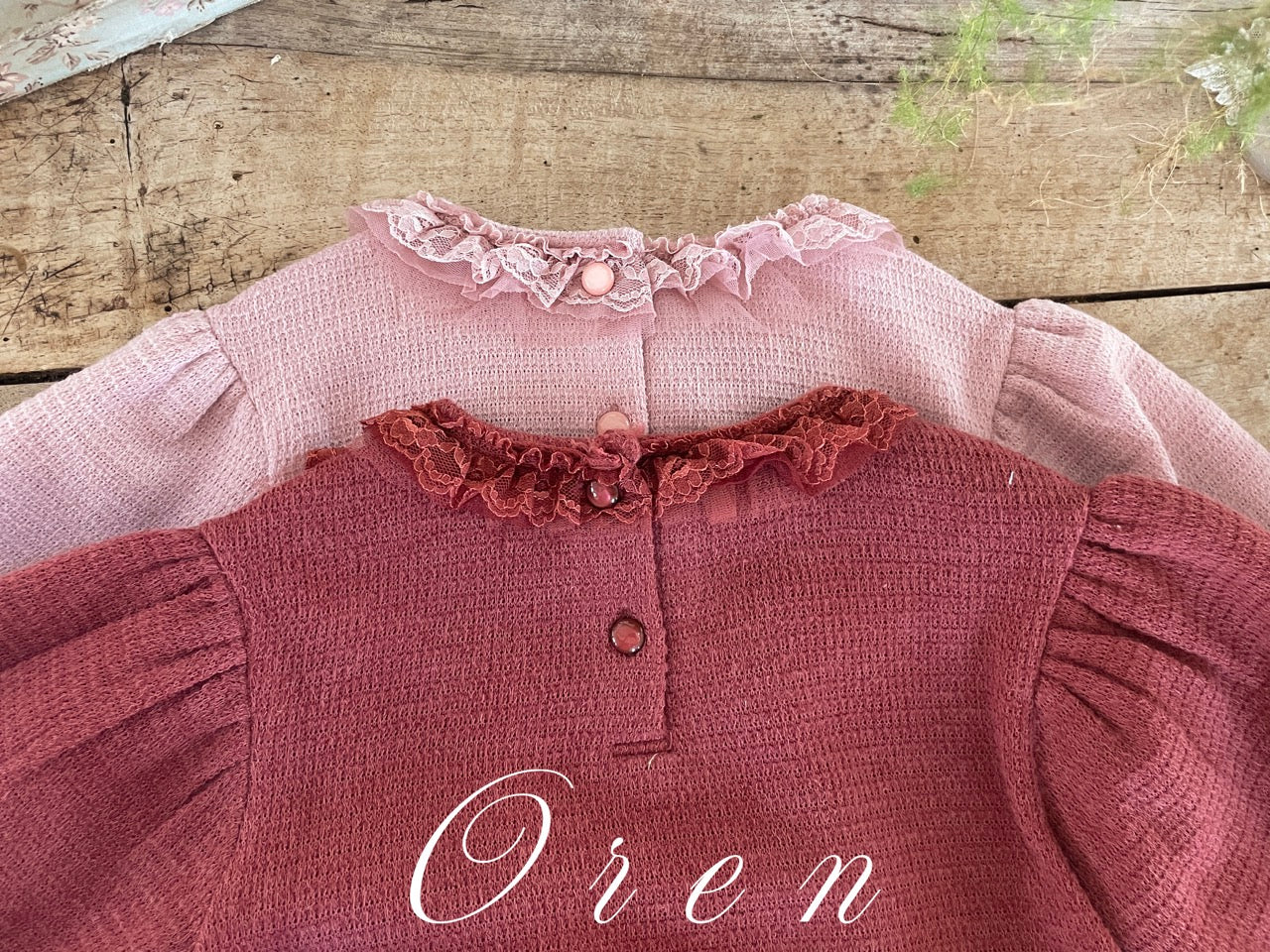 韓國童裝 25秋 | OR25337 Petite Rev T-shirt