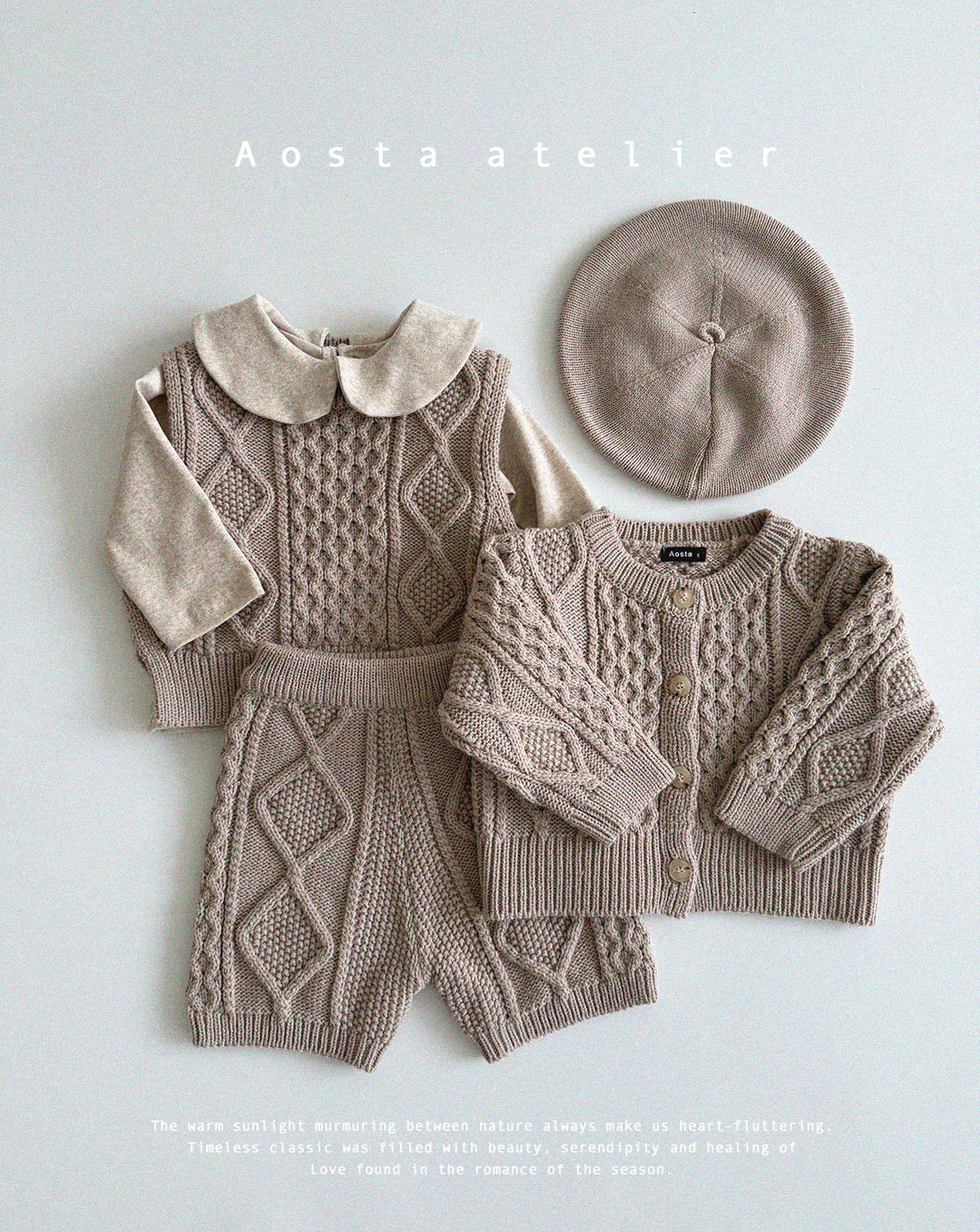 現貨▷ 韓國童裝 25春 | AO25110 VEST (2-3y)