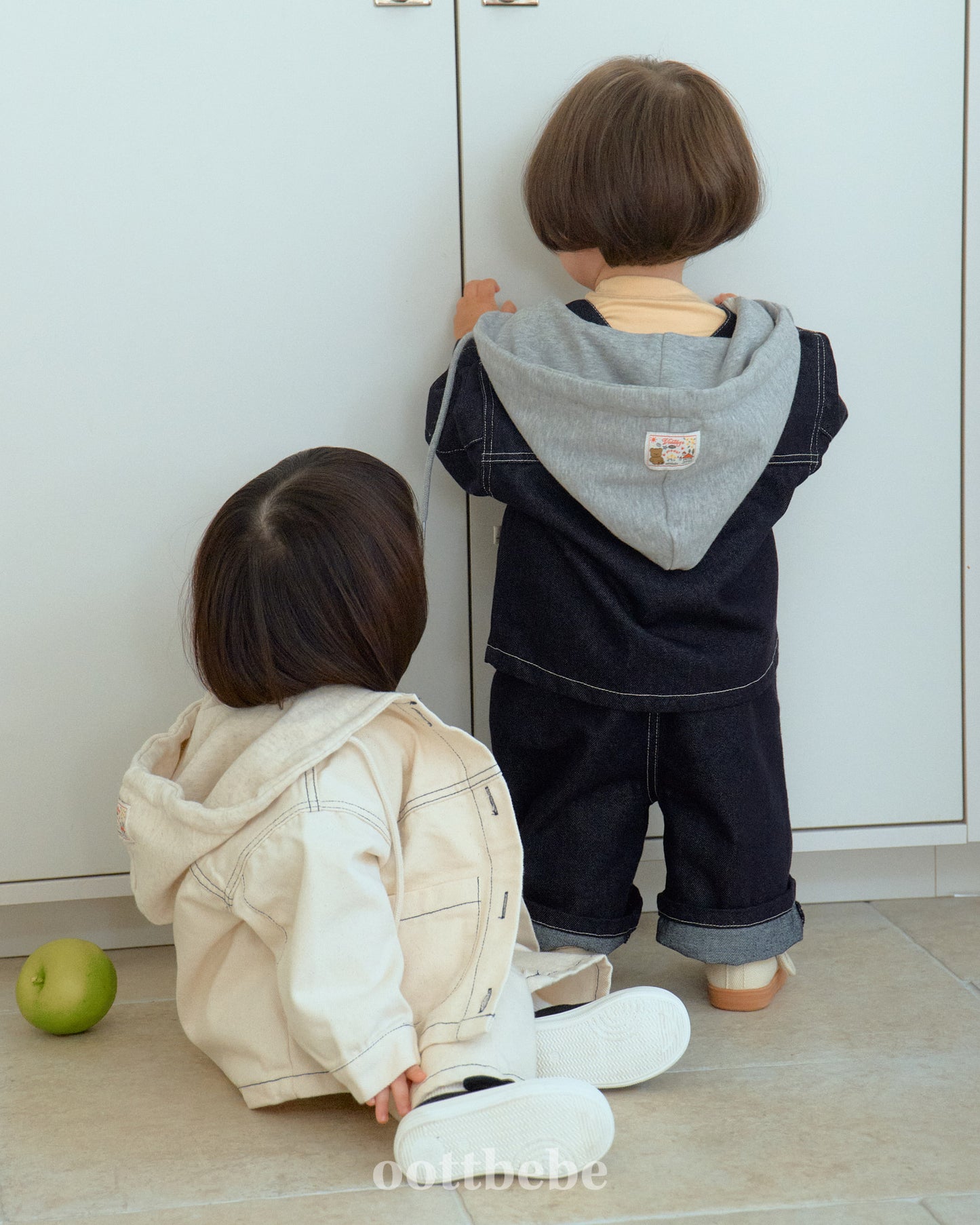 韓國童裝 | OT25325 Hooded Jacket