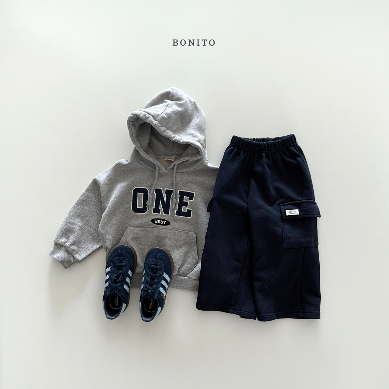 韓國童裝 25秋| BT25339 BONITO POCKET PANTS (70-140CM)