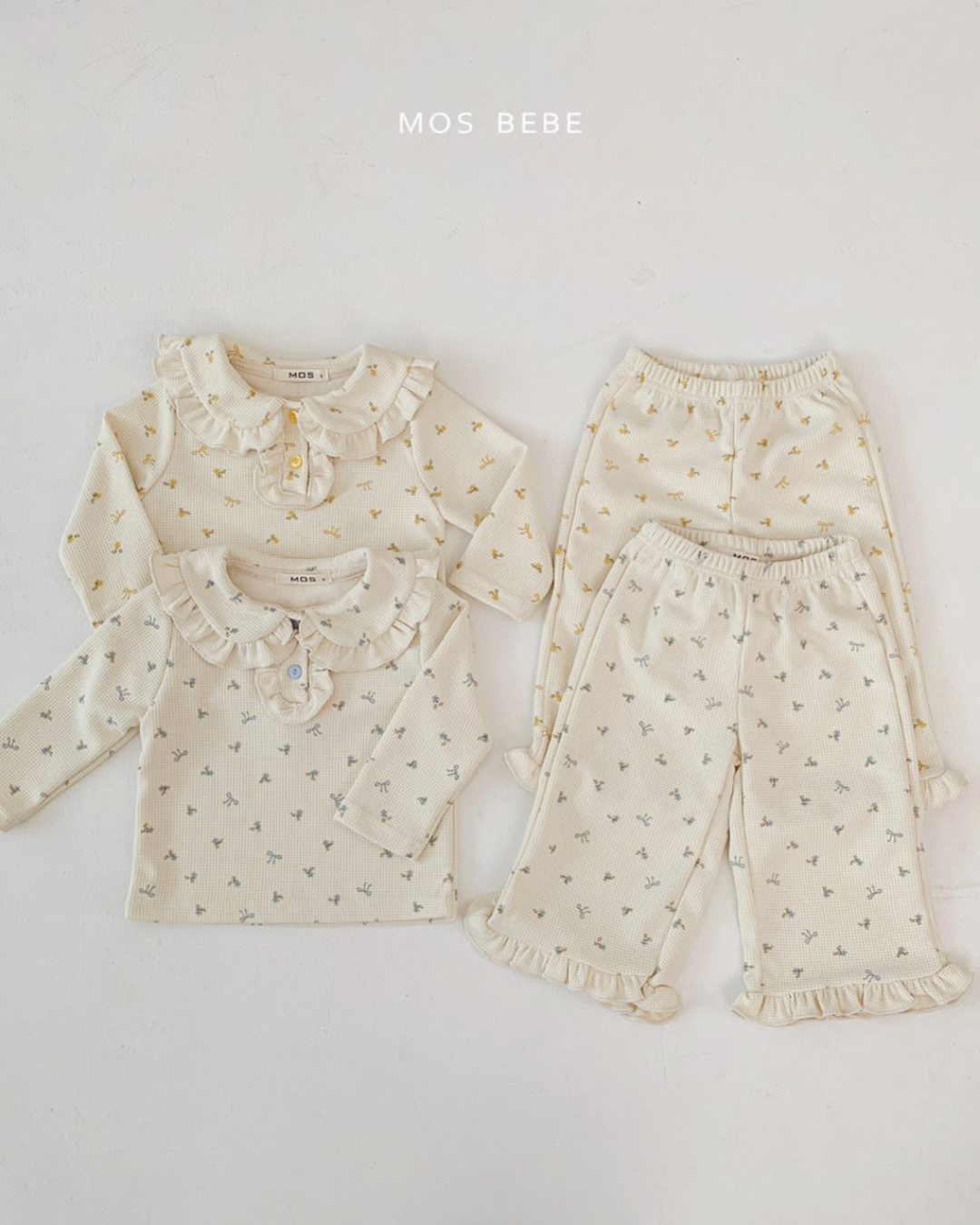 現貨▷ 韓國童裝 25春 | MS25103 FRILL SET (80-100)
