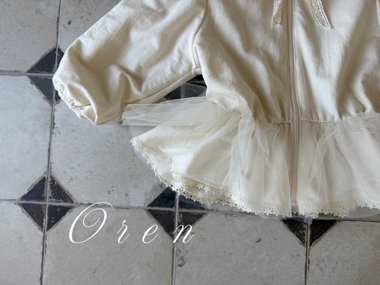韓國童裝 25秋 | OR25331 Olivia Hooded Jumper