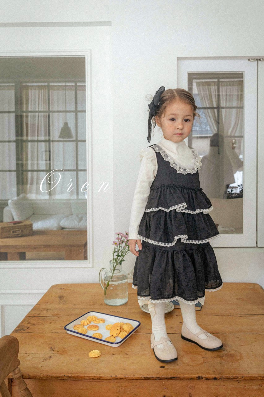 韓國童裝 25秋 | OR25334 Miel Lace OPS