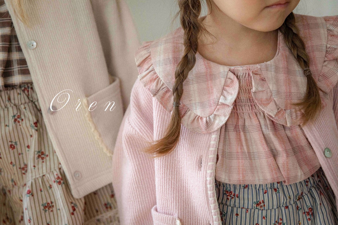 韓國童裝 25秋 | OR25342 Leah Melo Cardigan
