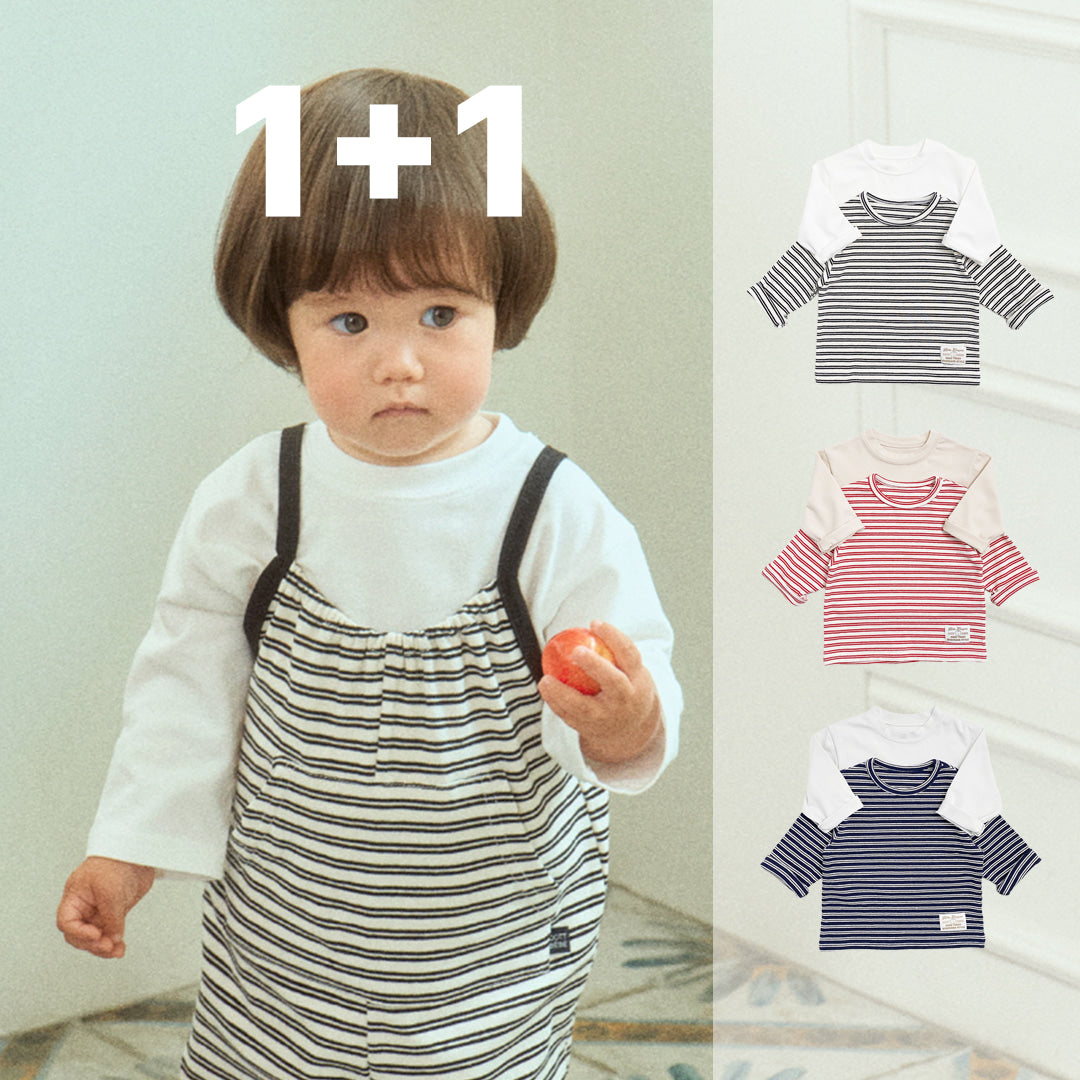 韓國童裝 | OT25361 Must Buy 1+1 Shirt (Kids)