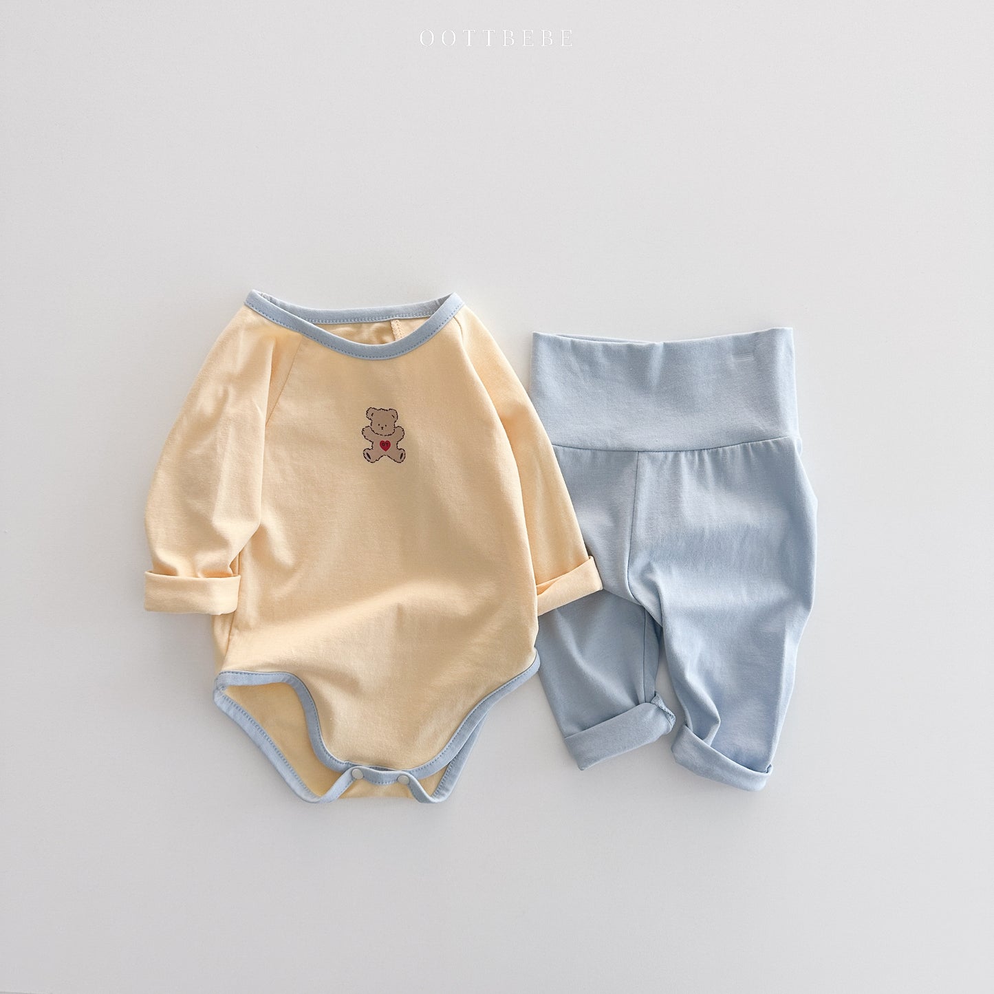 韓國童裝 | OT25104 OT Baby Suit with Leggings