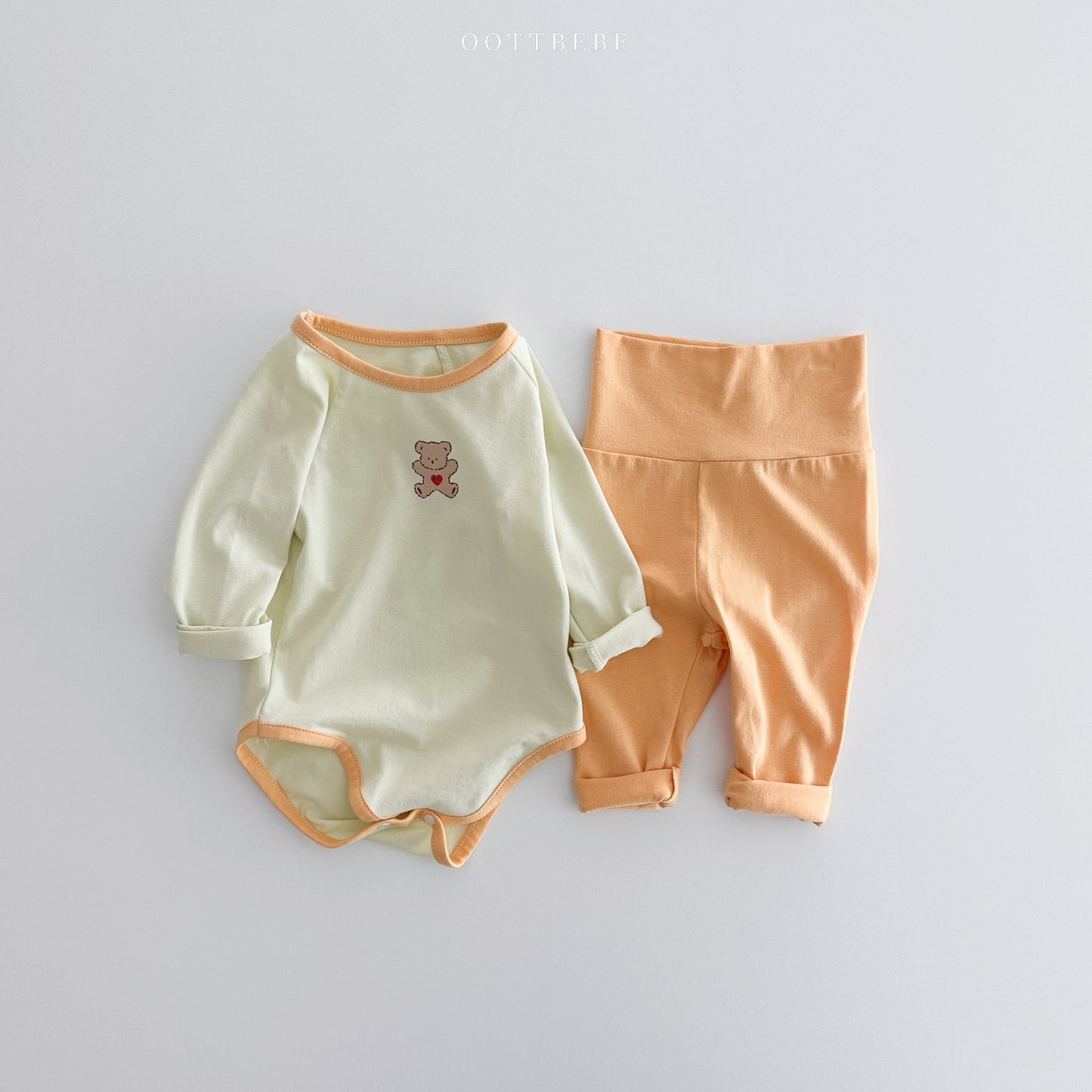 韓國童裝 | OT25104 OT Baby Suit with Leggings