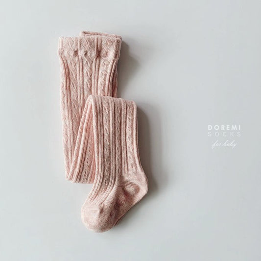 DOREMI SOCKS | Cable Tights 褲襪 (2組或之上減$10*) - FLO | FLOWERKKOCH