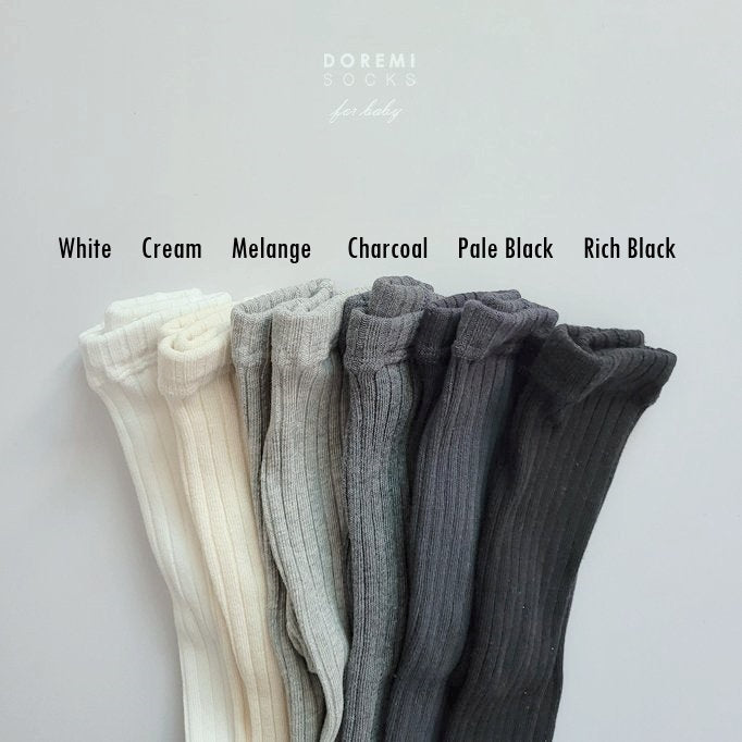 DOREMI SOCKS | Ribbed Tights 褲襪 1 (2組或之上減$10*) - FLO | FLOWERKKOCH