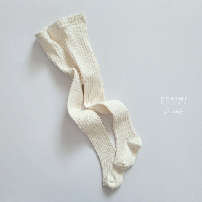 DOREMI SOCKS | Ribbed Tights 褲襪 1 (2組或之上減$10*) - FLO | FLOWERKKOCH