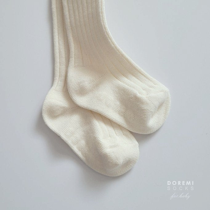 DOREMI SOCKS | Ribbed Tights 褲襪 1 (2組或之上減$10*) - FLO | FLOWERKKOCH