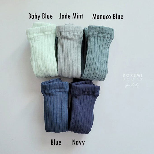 DOREMI SOCKS | Ribbed Tights 褲襪 2 (2組或之上減$10*) - FLO | FLOWERKKOCH