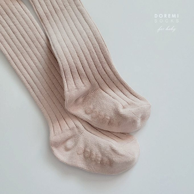 DOREMI SOCKS | Ribbed Tights 褲襪 2 (2組或之上減$10*) - FLO | FLOWERKKOCH
