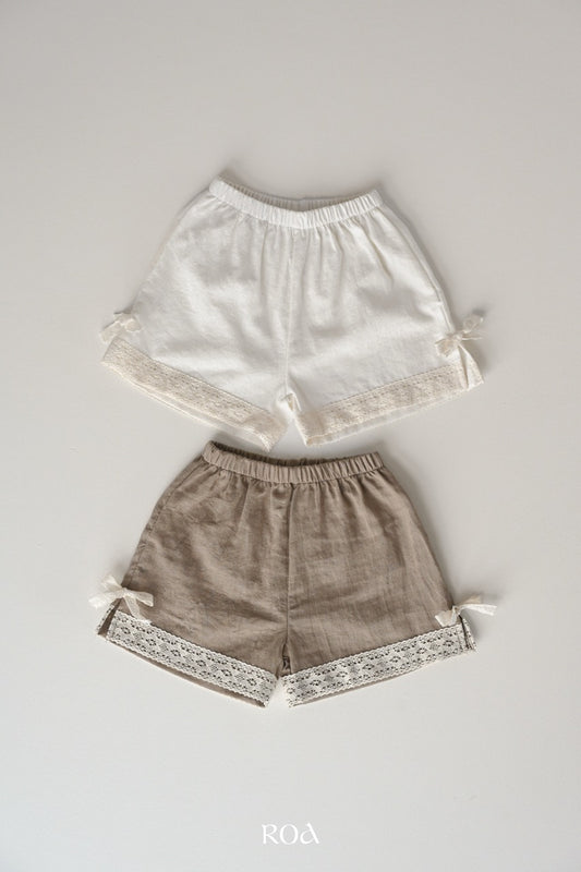 韓國童裝 26夏| RO31 Milk Slit Pants (90-120cm)
