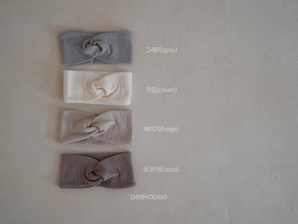 PEEKABOO 韓國正品 | PP24123 BECOMING HAIRBAND