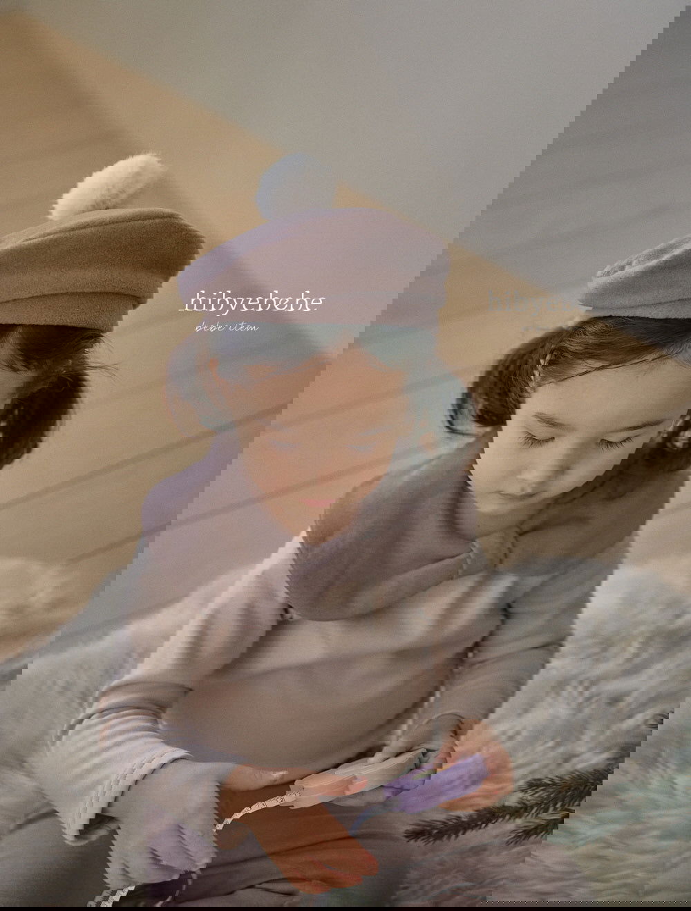 現貨▷ 韓國童裝 秋冬| Hibyebebe Ribbon Set (80/100) - FLO | FLOWERKKOCH