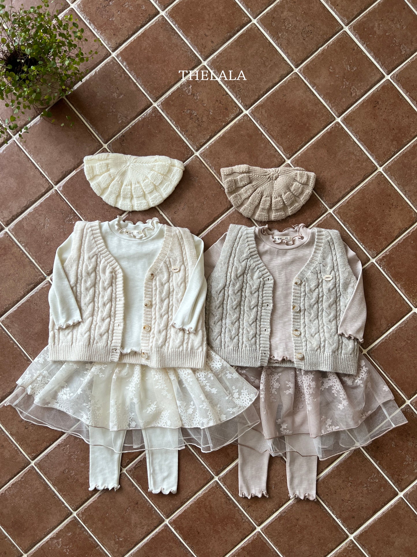 韓國童裝 25秋 | LA25344 Kids Skirt Leggings (Baby and Kids)